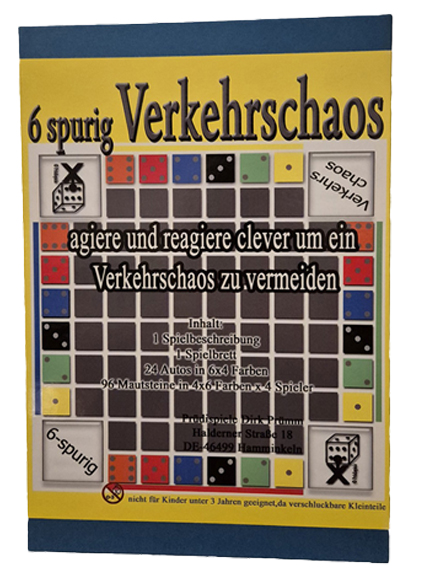 "6 spurig Verkehrschaos"