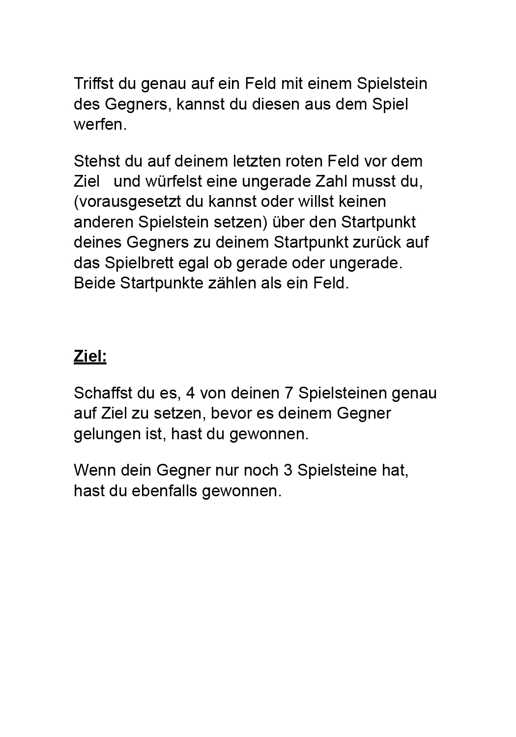 un-gerade