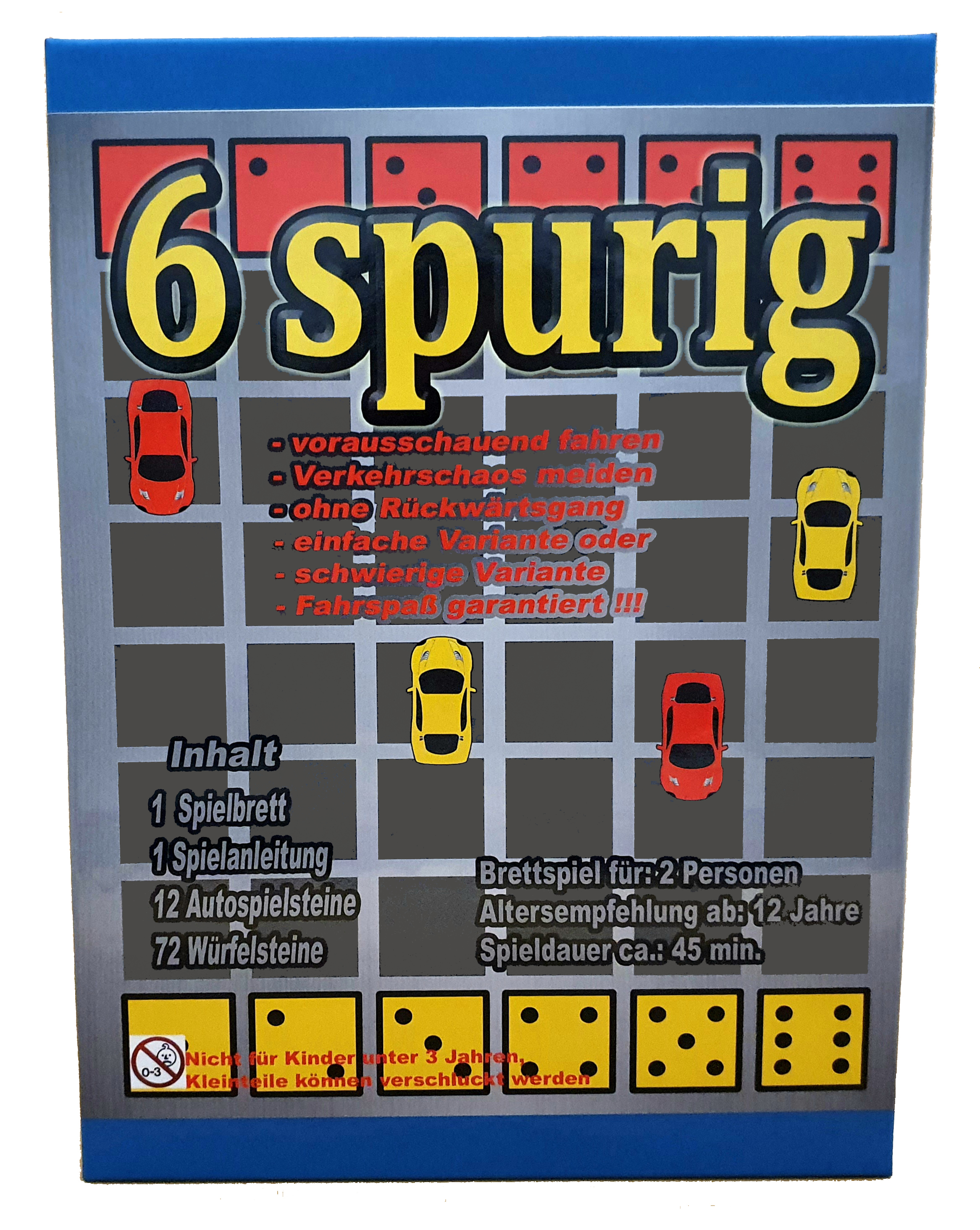 "6 spurig " das Seitenwechselspiel/ Taktikspiel     
