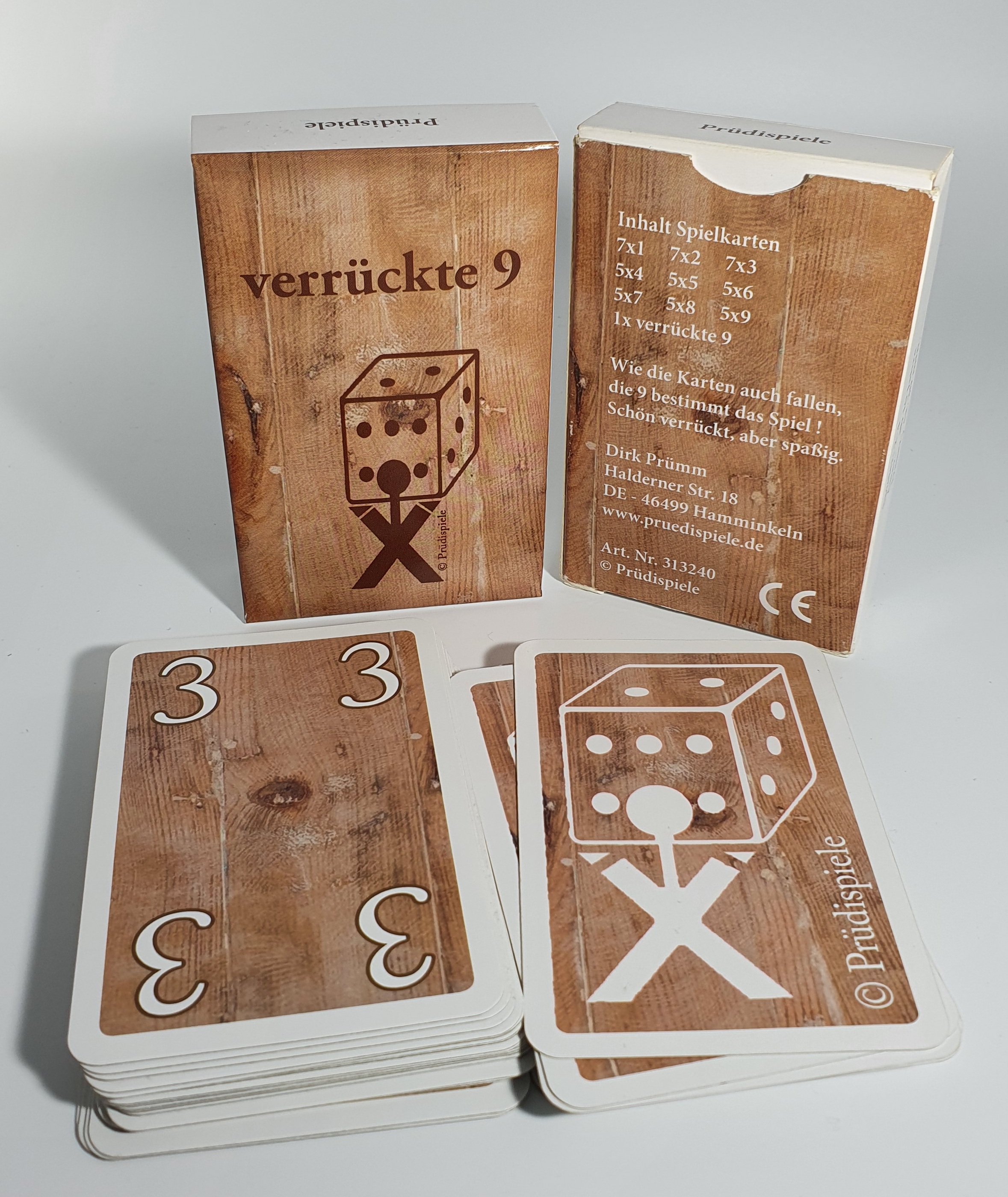 Kartenspiel "verrückte 9"